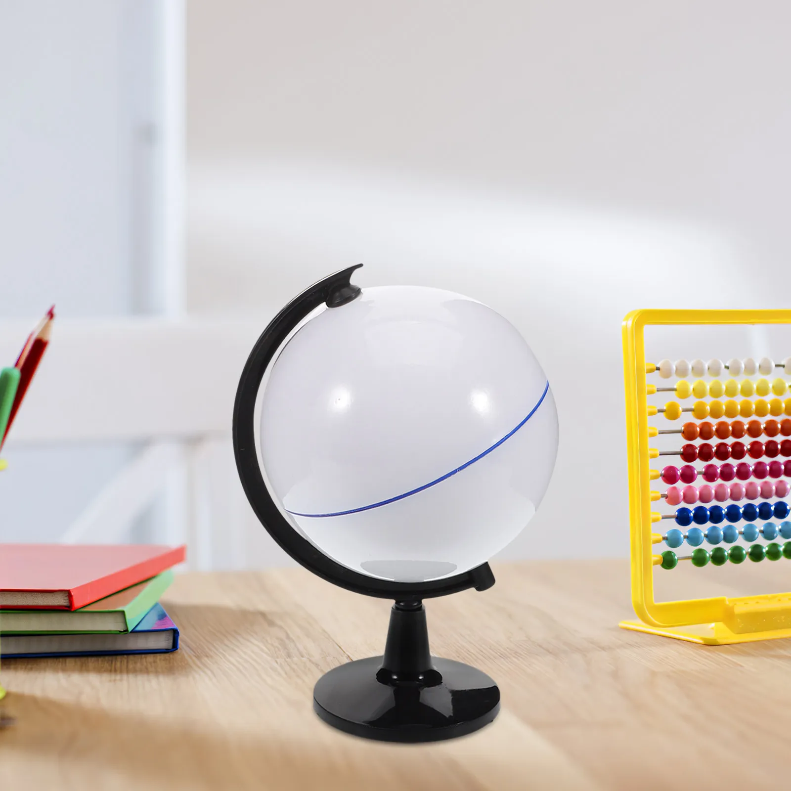 

DIY Blank Globe Painting Craft Writable Surface Geography Educational Tool Unpainted Globe for Interactive Learning Kid Decor