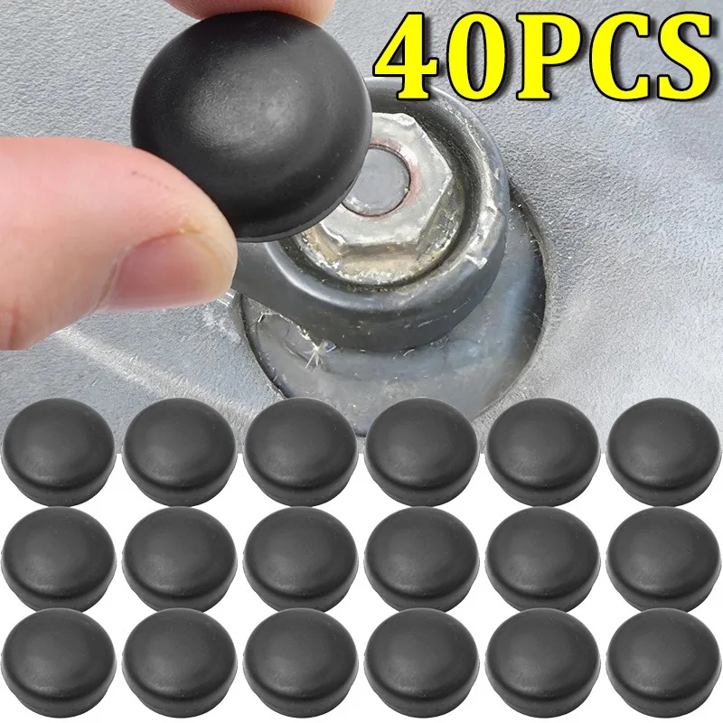 4-40PCS for Volkswagen T6 T4 for Audi A4 B5 B6 B7 Car Wiper Arm Screw Cap Car Front Windshield Wiper Arm Screw Nut Cover