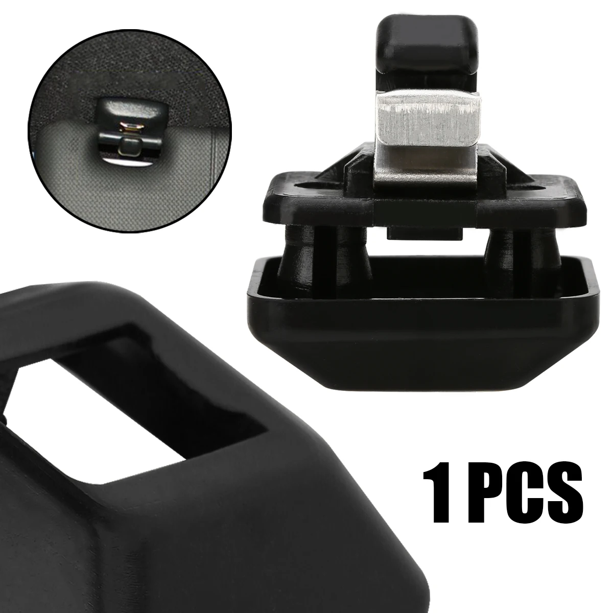 New Black Car Roof Sun Visor Clip Holder For Audi A1 A3 A4 Q3 Q5 8U0857562A