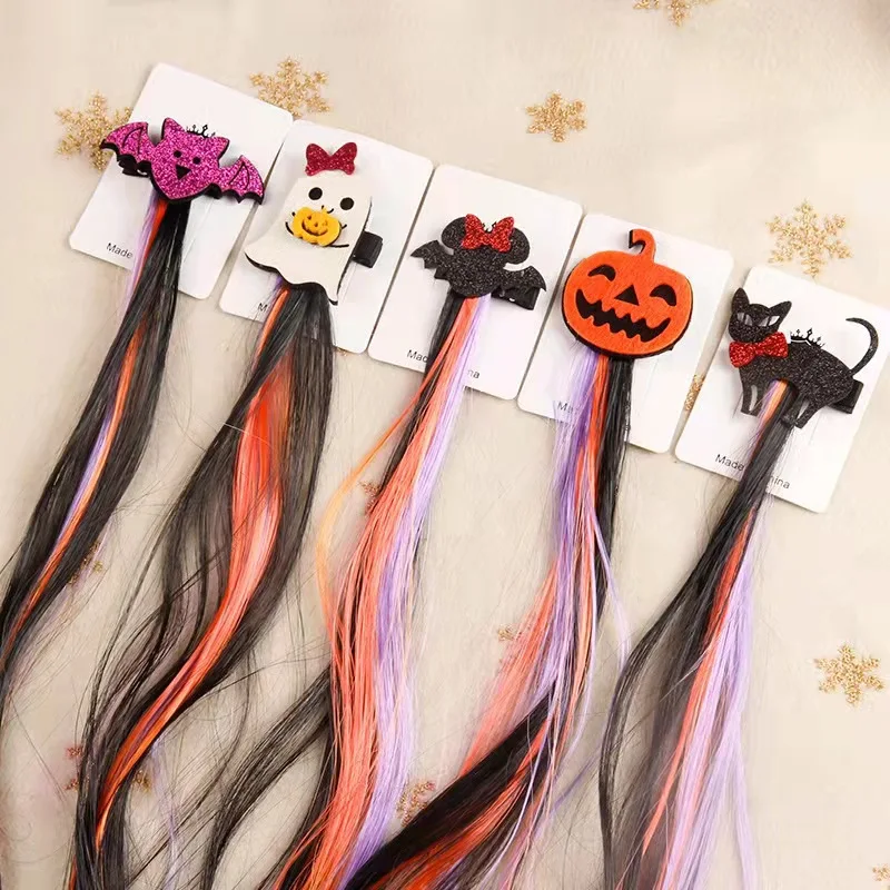 

Halloween floating hairpin children adult halloween headgear bat wig cosplay decorative hair accessories