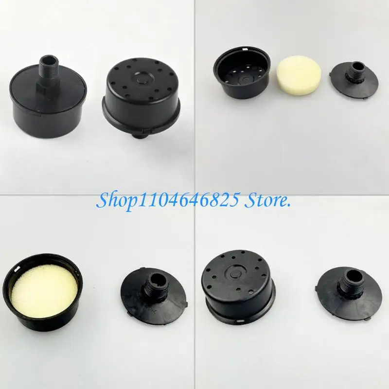 Round Air Compressor Muffler Filter Replacements for Intake Service Task