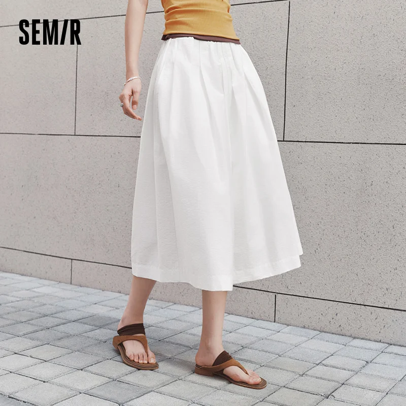 Women's Pleated Wide Leg Cropped Pants - Soft Textured