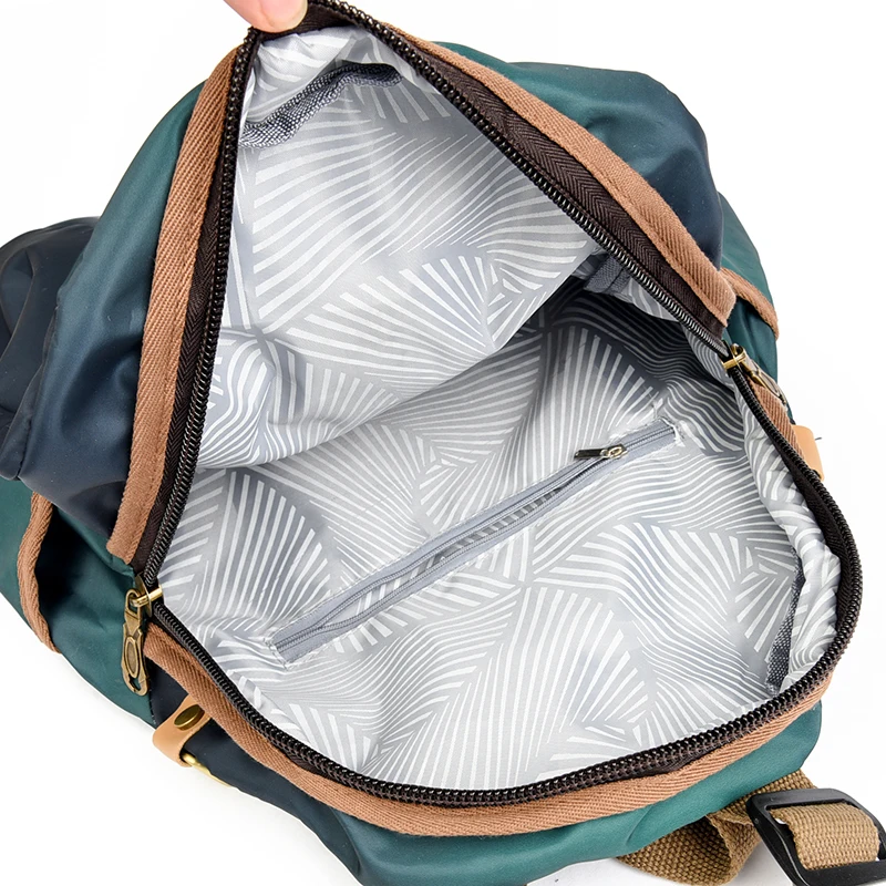 3 In 1 zaino antifurto di alta qualità da donna borse a tracolla Oxford impermeabili borse da scuola per borsa da viaggio zaino per ragazze