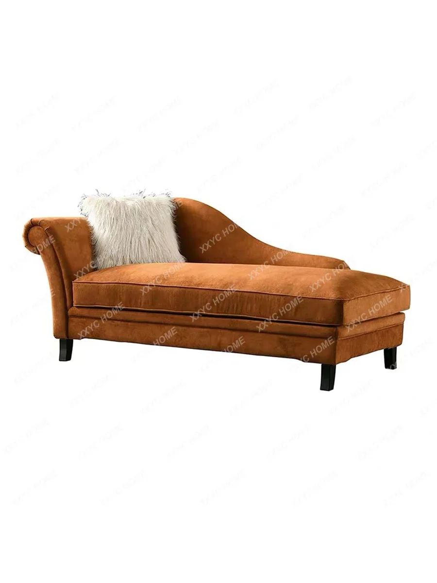 YY  fabric princess sofa light luxury living room small apartment single recliner simple modern bedroom