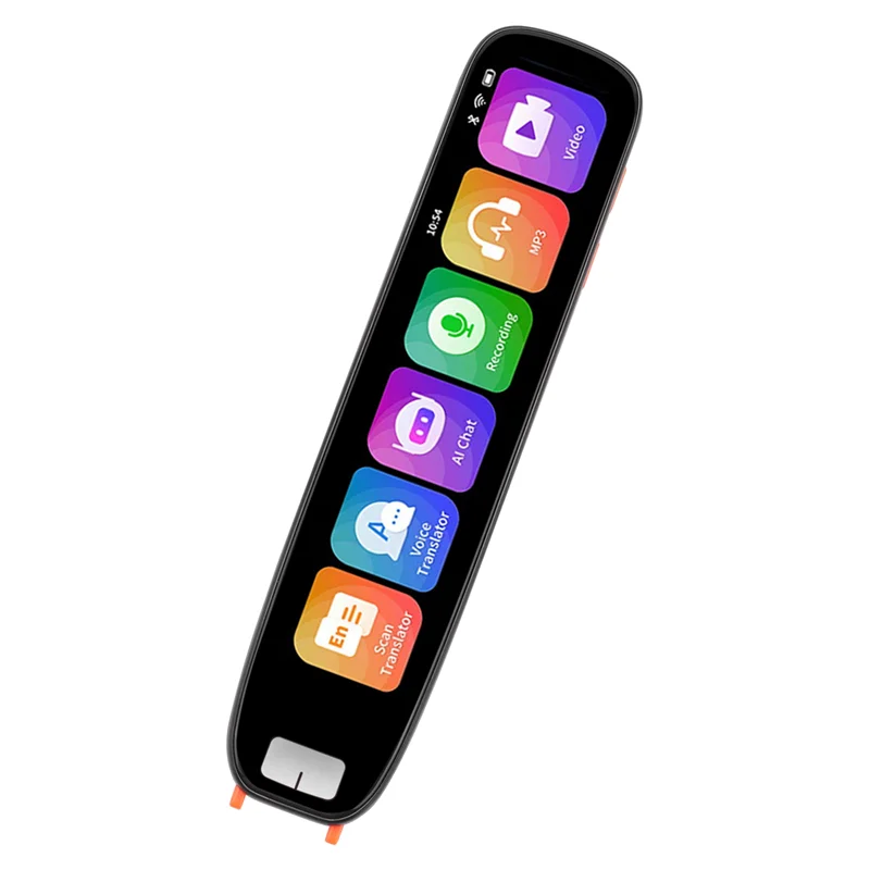 T24C WIFI Scan Translator AI Scan Smart Translation Pen Recording MP3 Video Text Scanning Offline Translation Device Point Readi