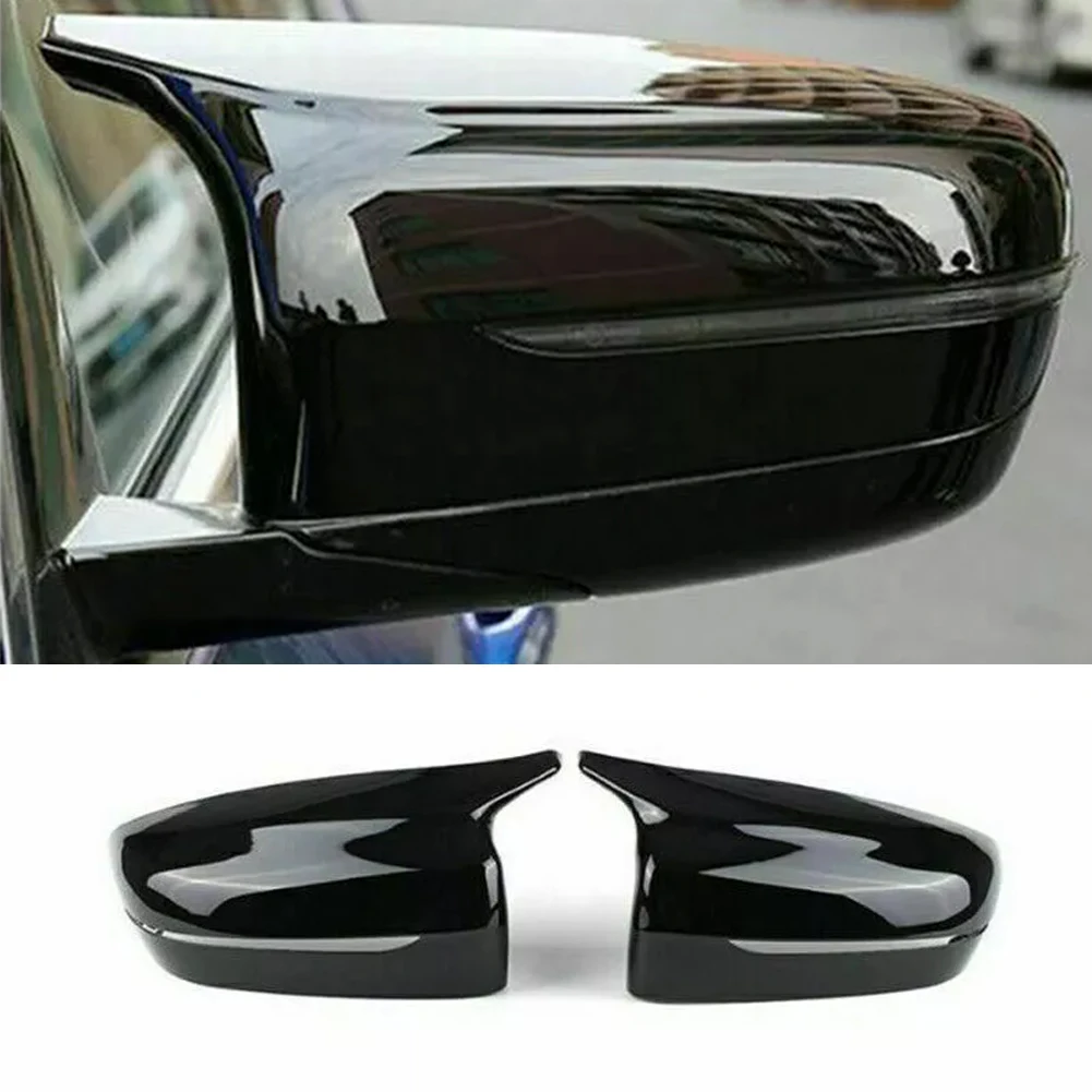 Precision Engineered Gloss Black Side Mirror Cap Covers Designed Exclusively for Select Vehicles from 2016 2020