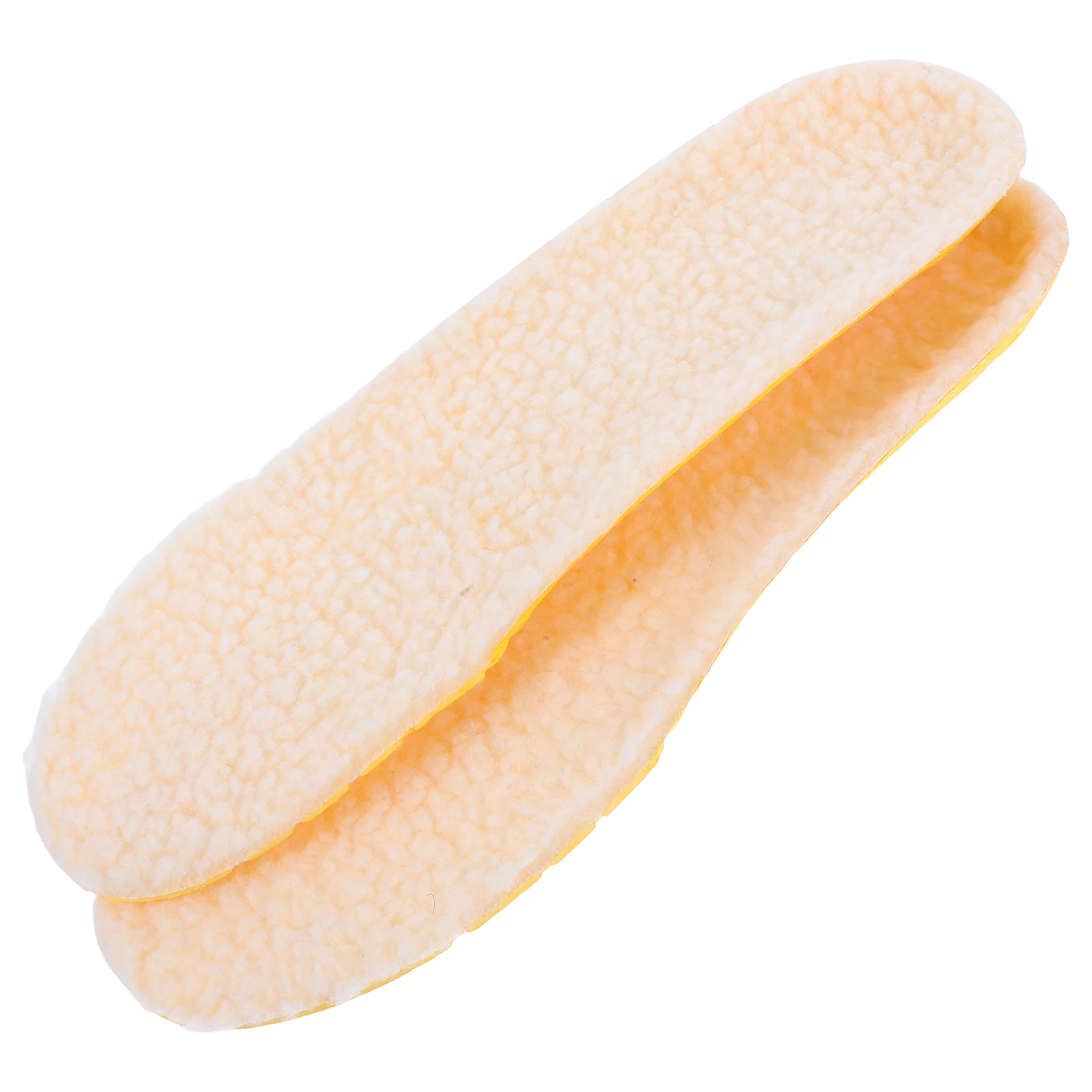 

2pcs Winter Warm Shoe Insoles Thickened Breathable Footbeds Sweatproof Stoma Design Odor Resistant Comfortable For Sports