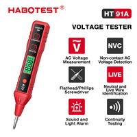 HABOTEST HT91A Pen Type Voltage Tester measurement of AC Voltage wire continuity detection AC Voltage Electrician Tester