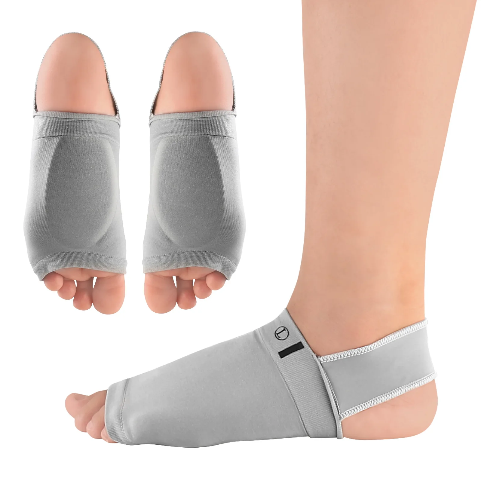 

Flat Foot Arch Support Orthopedic Insoles For Men Women Shoes Pad