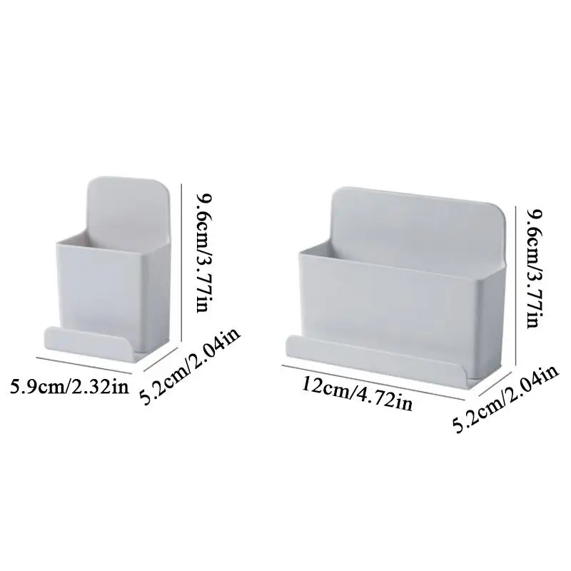 رف تخزين منظم الغرفة رف جدار مفتاح أشتات لا اللكم متعدد الوظائف كلاسيكي موضة بسيطة منظم حامل جهاز التحكم عن بعد