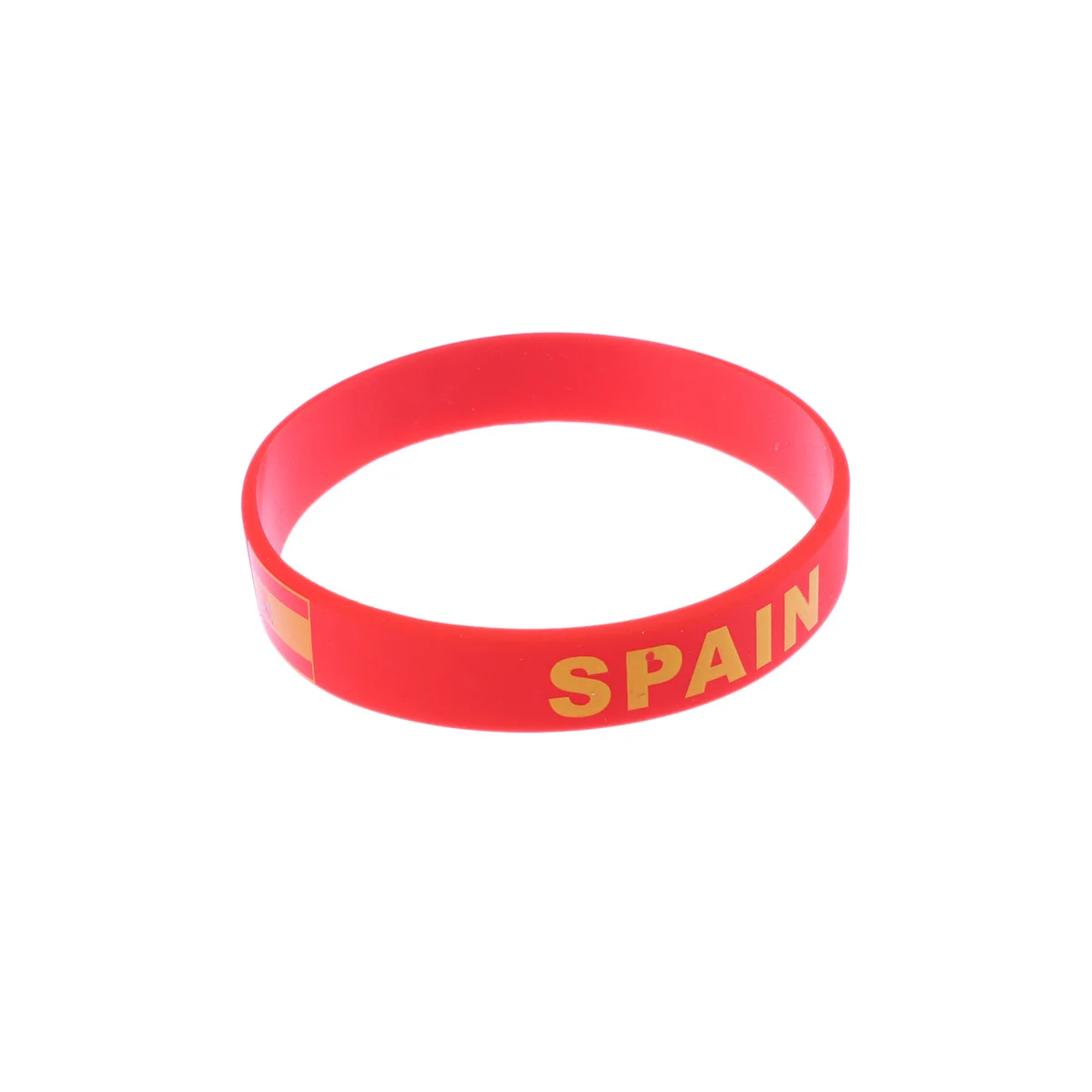 

6Pcs Country Silicone Wristband Comfortable Durable Bracelet Football Match Game Fan Celebration Wristband