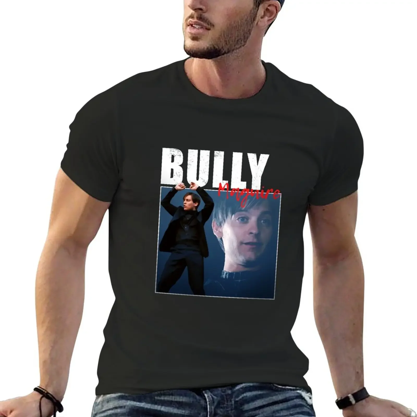 

New Bully Maguire Vintage T-Shirt tees funny t shirt plus size t shirts funny t shirts for men