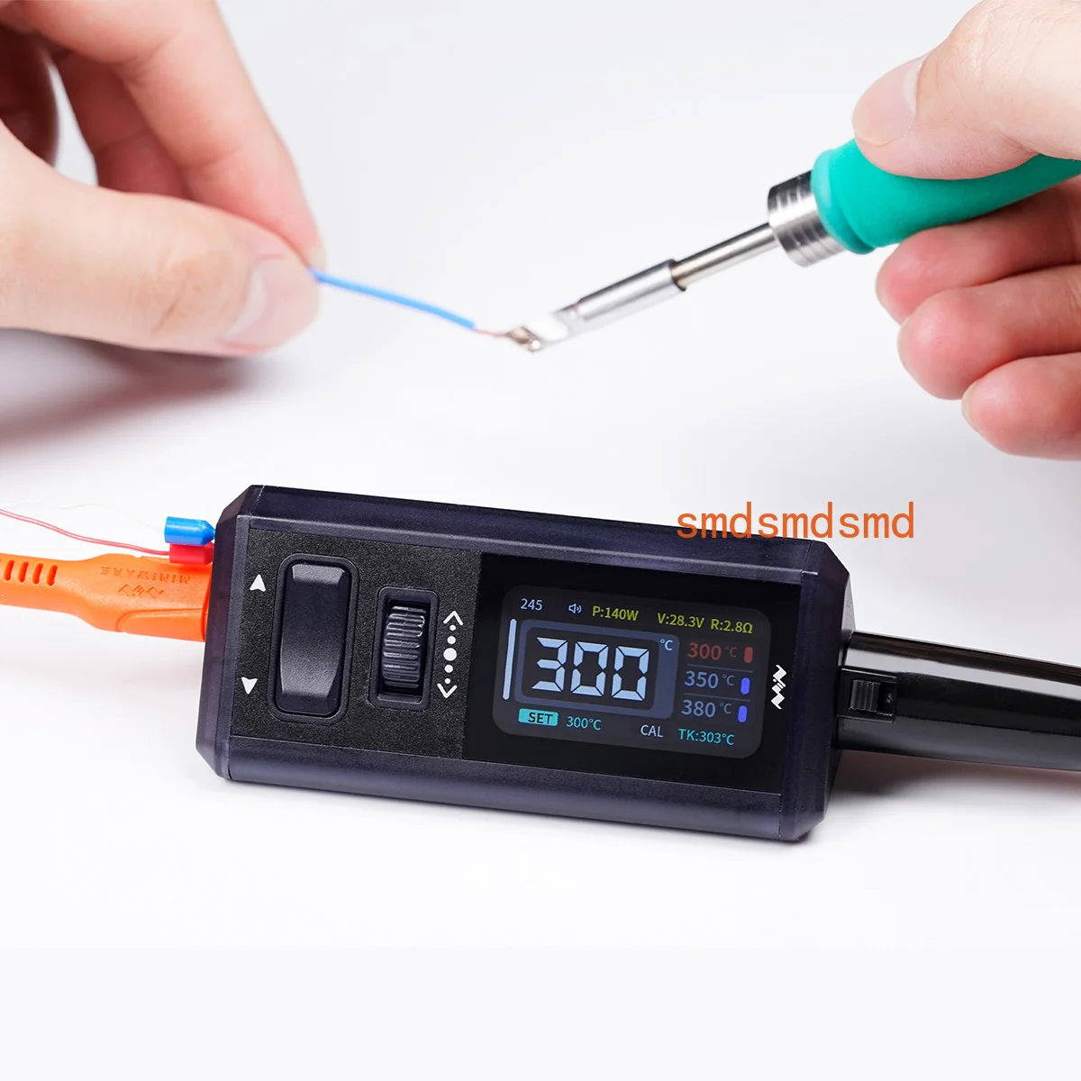 TS1M Mini Soldering Station PD 3.1 28V 140W Compatible with 245 Handle & 210 Portable Digital Soldering Iron Repair