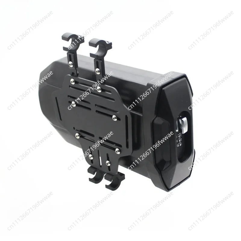 Motorcycle Waterproof Left Side Toolbox 3.8L Universal Storage Tool for Motorbikes