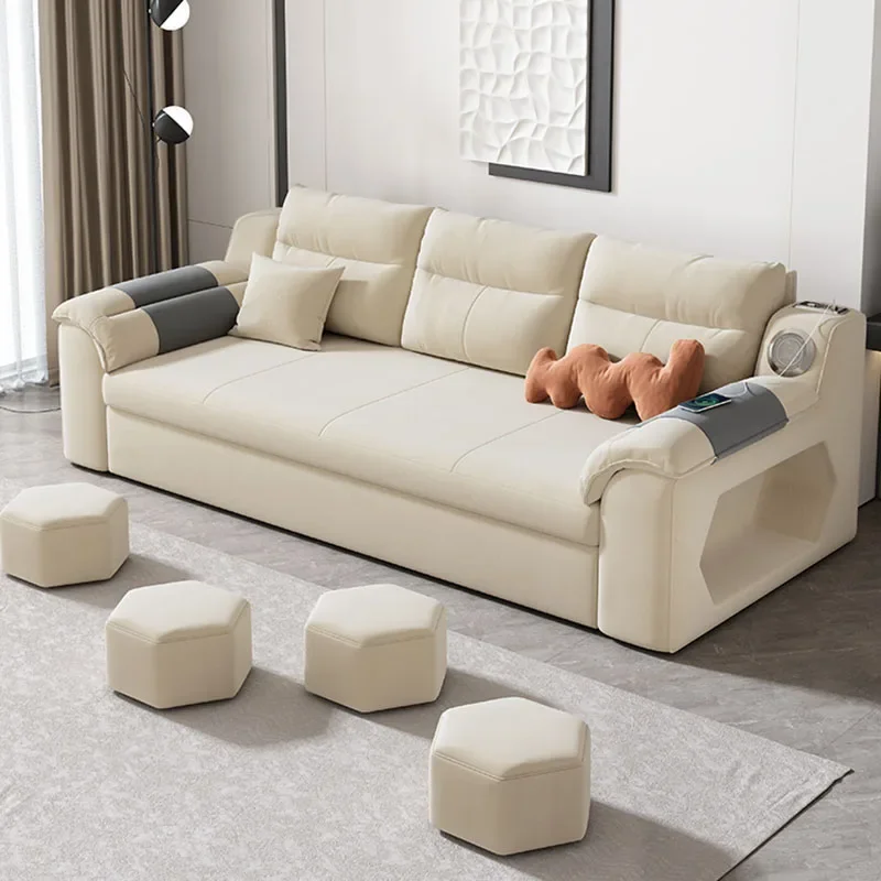 

Storage Family Living Room Sofas Bed Classic Design Convertible Sofa Nordic Multifunctional Meuble De Salon Home Furniture