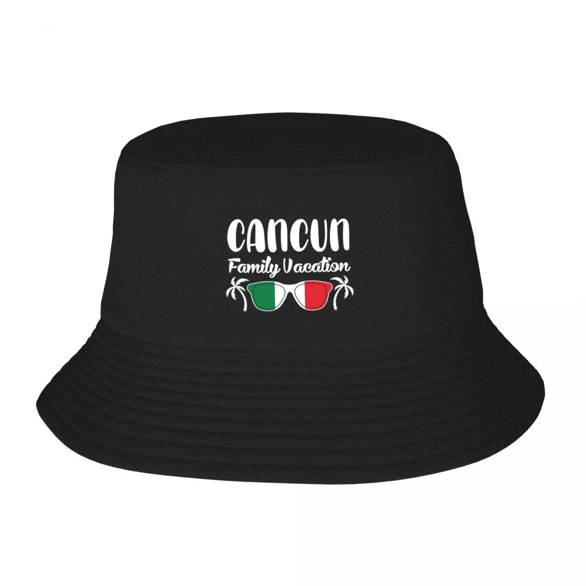 Matching Family Vacation Mexico Cancun design Bucket Hat Rave New In The Hat Men's Luxury Women's