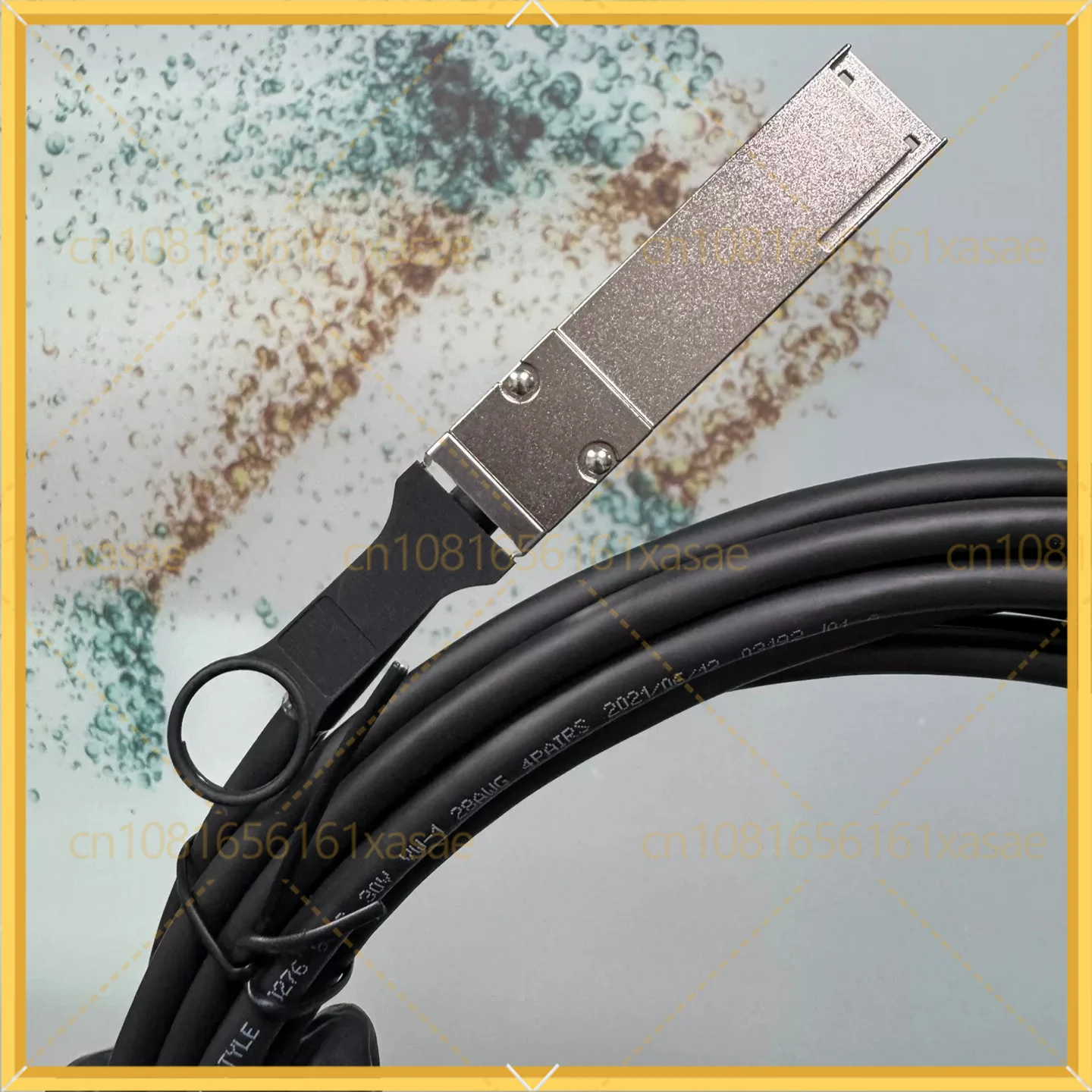 For QSFP28 100G To 2x50G Breakout DAC Cable 3.5M Twinax High Speed Data Center Fanout Interconnect Wire