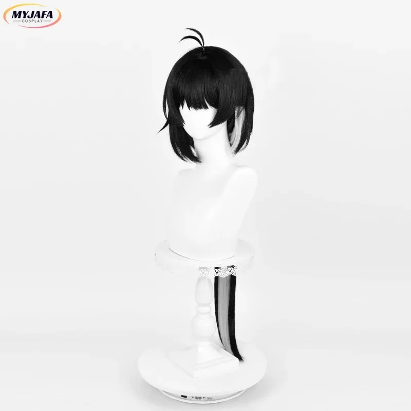 

AAA 2025 Женский Ровер Косплей Игра Длинные Черные Белые Унисекс Термостойкие Синтетические Волосы Аниме Парики Для Вечеринок + Кепка Для Парика