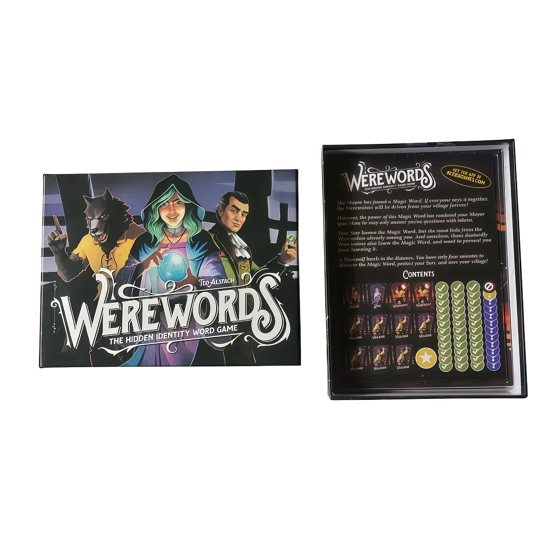 One Night Ultimate Werwolf-Brettspiel, Kartenspiel | Brettspiele | 3-10 Spieler | Die Spielzeit beträgt 10 Minuten, als Geschenk geeignet. – Detail 8