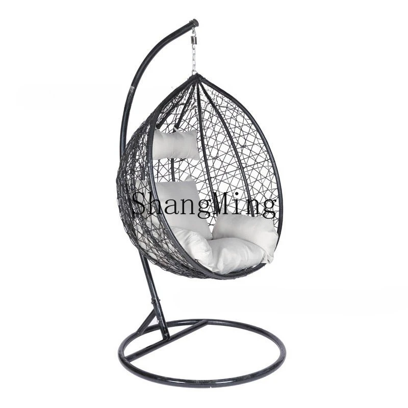 FG good-looking outdoor balcony rattan hanging basket chair courtyard homestay leisure indoor swing hanging basket chair