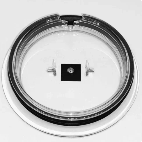 1pc novo para nespresso batedor aeroccino 3 aeroccino 4 espuma de leite substituição copo tampa máquina café peças reposição