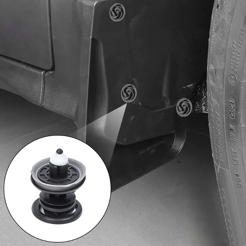 50/10PCS 7L6868243 Car Interior Door Trim Panel Push Fastener Nylon Rivets Clips for PASSAT for Porsche 911/997 for VARIANT 09