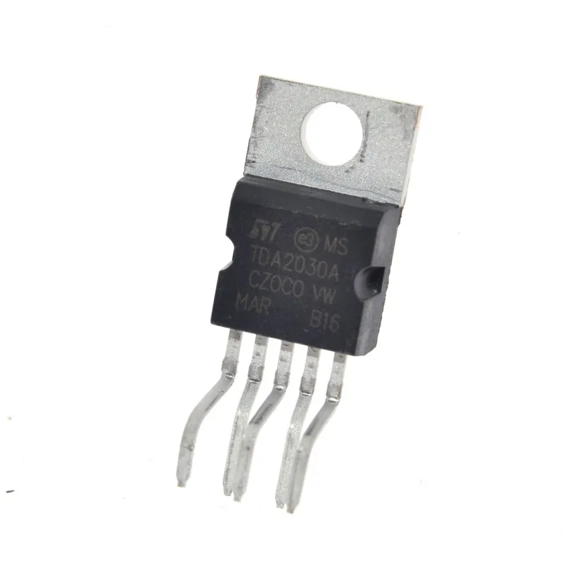 10PCS TDA2030 TDA2030A linear audio amplifier short-circuit and thermal protection IC 14W Hi-Fi AUDIO AMPLIFIER