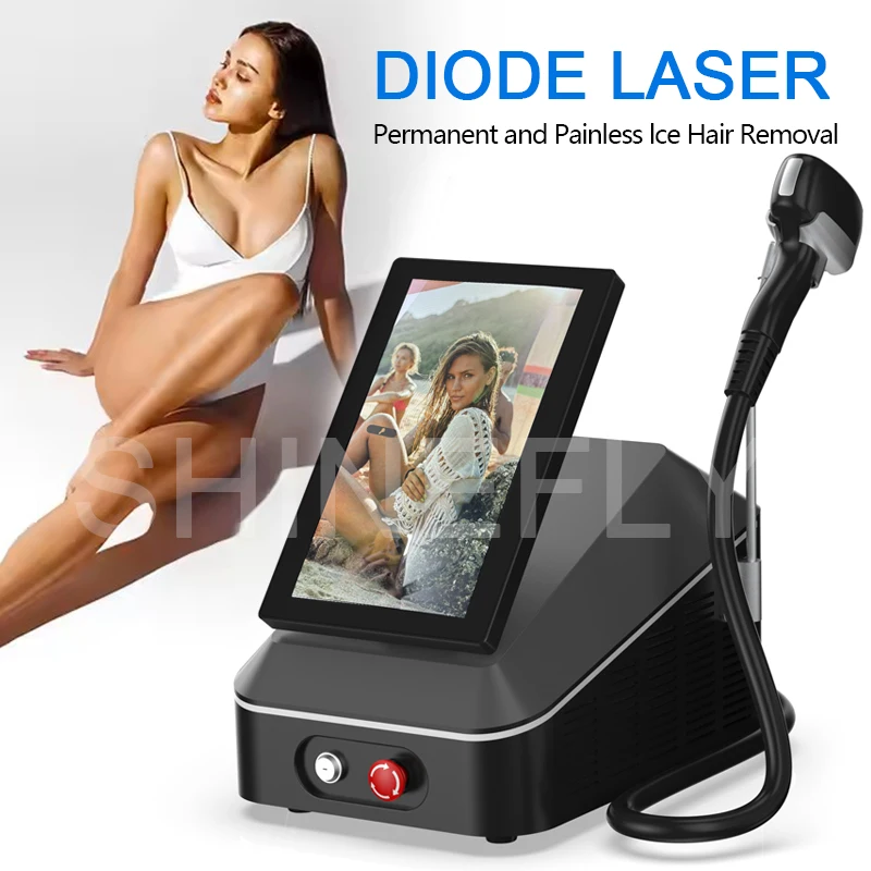 Newest Design Professional Portable 755nm 808nm 1064nm Diode Laser 3000w Permanent Hair Removal Machine