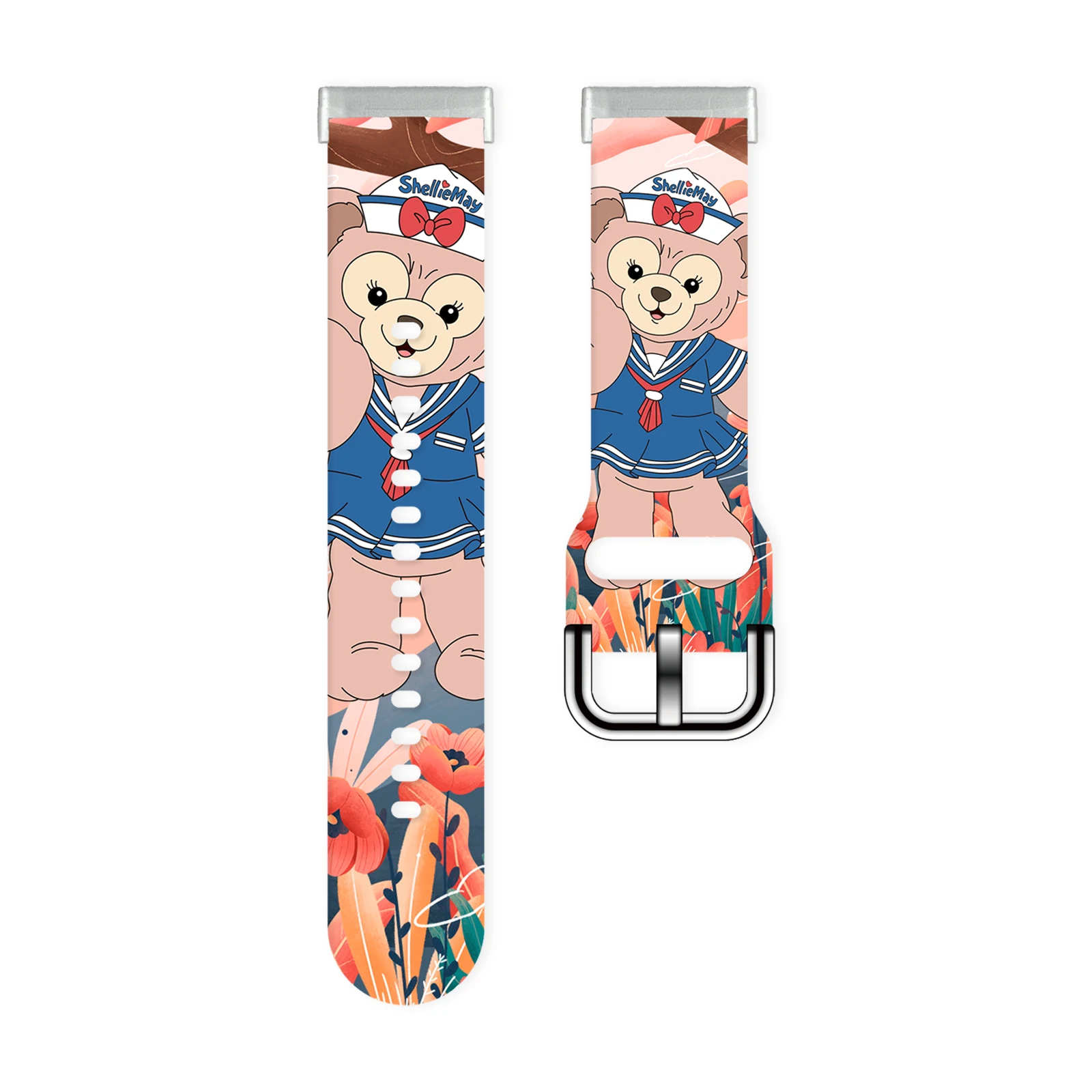 

Disney Duffy Series Printed Strap for Fitbit Sense Watchband Replaceable Bracelet for Versa 4/3 Watch Band for Women as a Gift