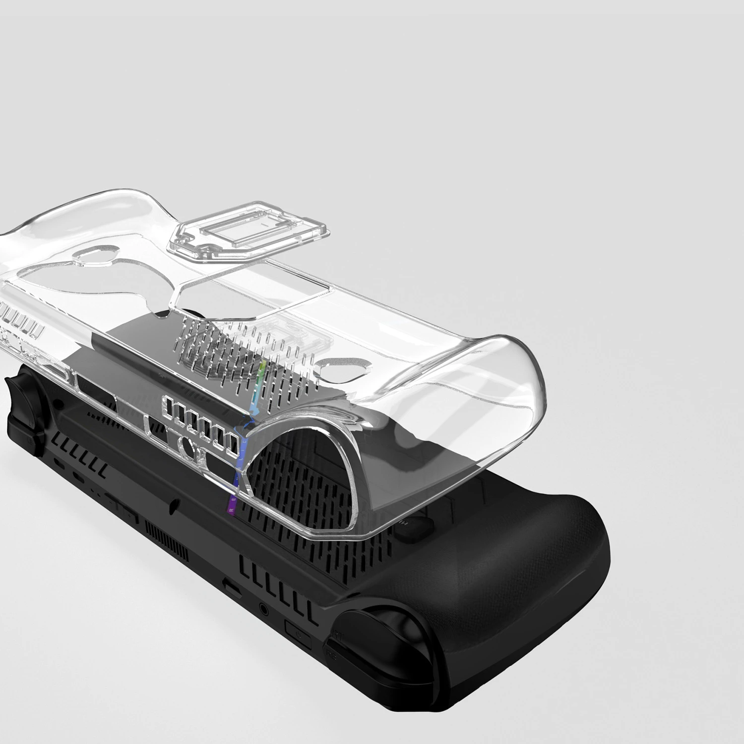 

For ROG ALLY X TPU Transparent Protective Gaming Console Case - Durable Clear Cover for ROG ALLY X
