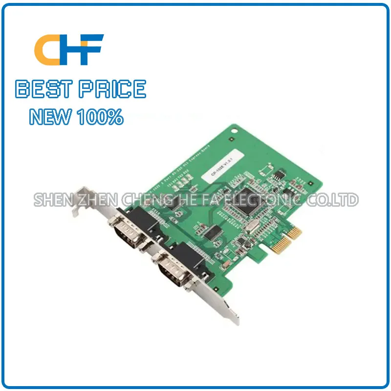 MOXA CP-102E RS-232 PCI-E 2 Smart Multi Serial Port Card, brand new, original, in stock