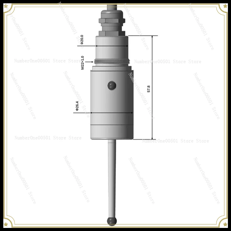 Ultra-precision Wired Probe Probe, Lathe Grinder Probe, Edge Finding Sensor SLP25 Probe