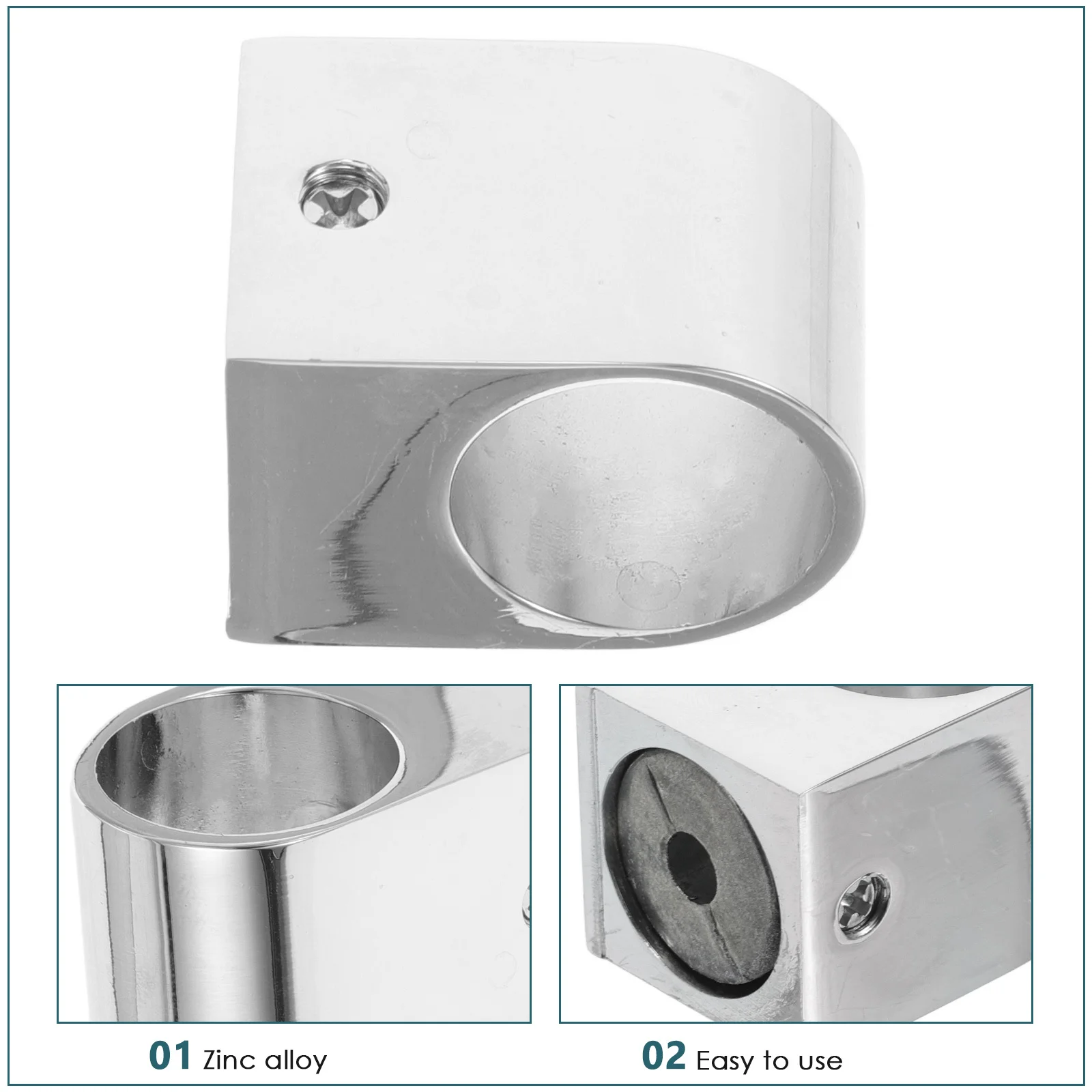 سبائك الزنك الحمام منشفة قضيب قوس قوي الحائط خزانة القطب حامل دعم قضيب المقبس خزانة القطب بين قوسين