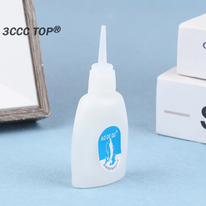 30g 502 Glue Instant Quick Dry Cyanoacrylate Strong Adhesive Quick Bond Leather Rubber Metal Office Supplies Fast Glue