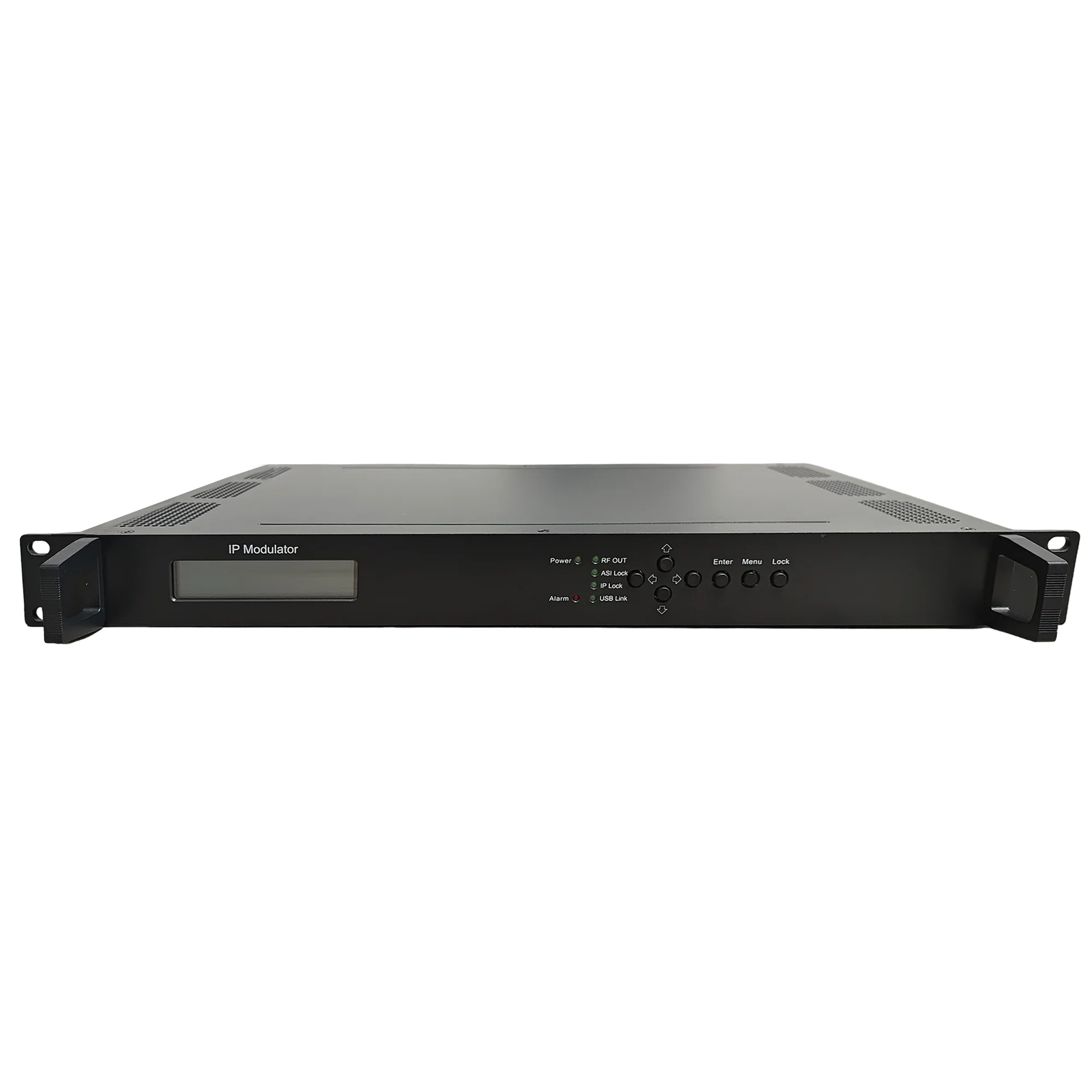 8 16 32 Carrier IP ASI to RF Modulator 4 SFP+4GE IP QAM Multiplexing Scrambling IP TO DVB-T ISDBT DVB-C ATSC Modulator