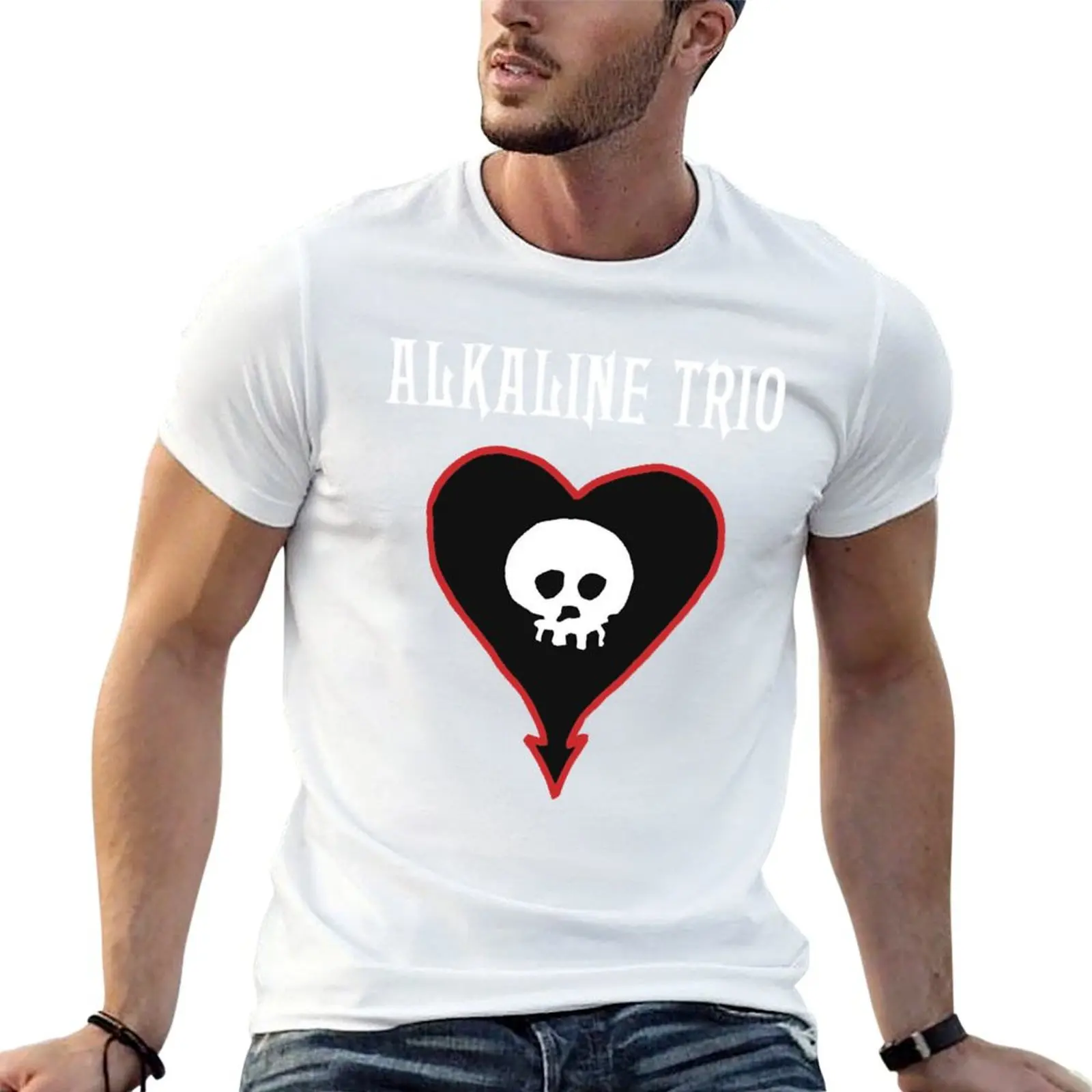 

alkaline trio music band logo Classic T-Shirt t shirts for man slim fit man t shirt cotton high quality T-Shirt