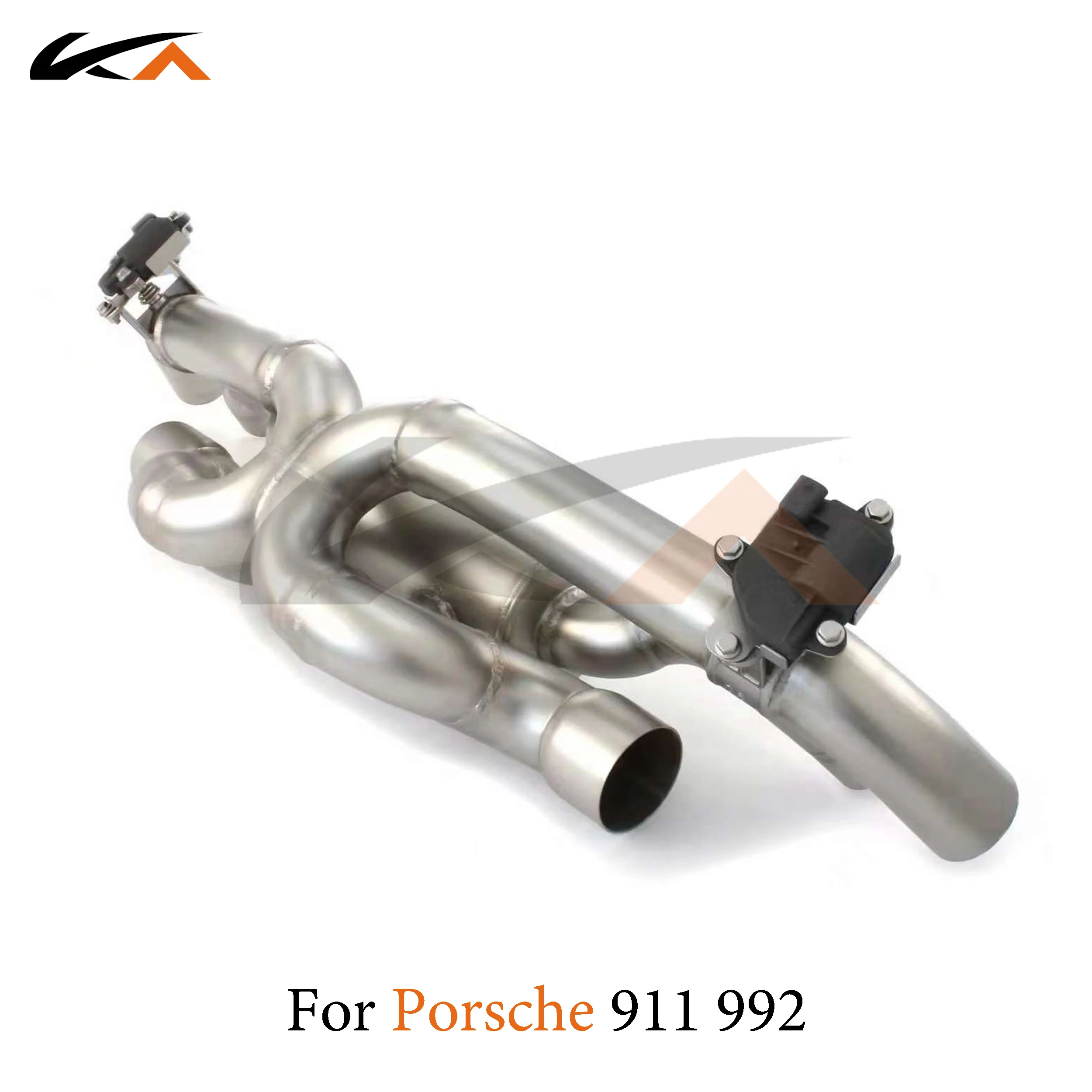 KA Tuning exhaust system stainless catback for Porsche 911 992 Carrera 3.0T performance auto parts muffler valve with x-pipe