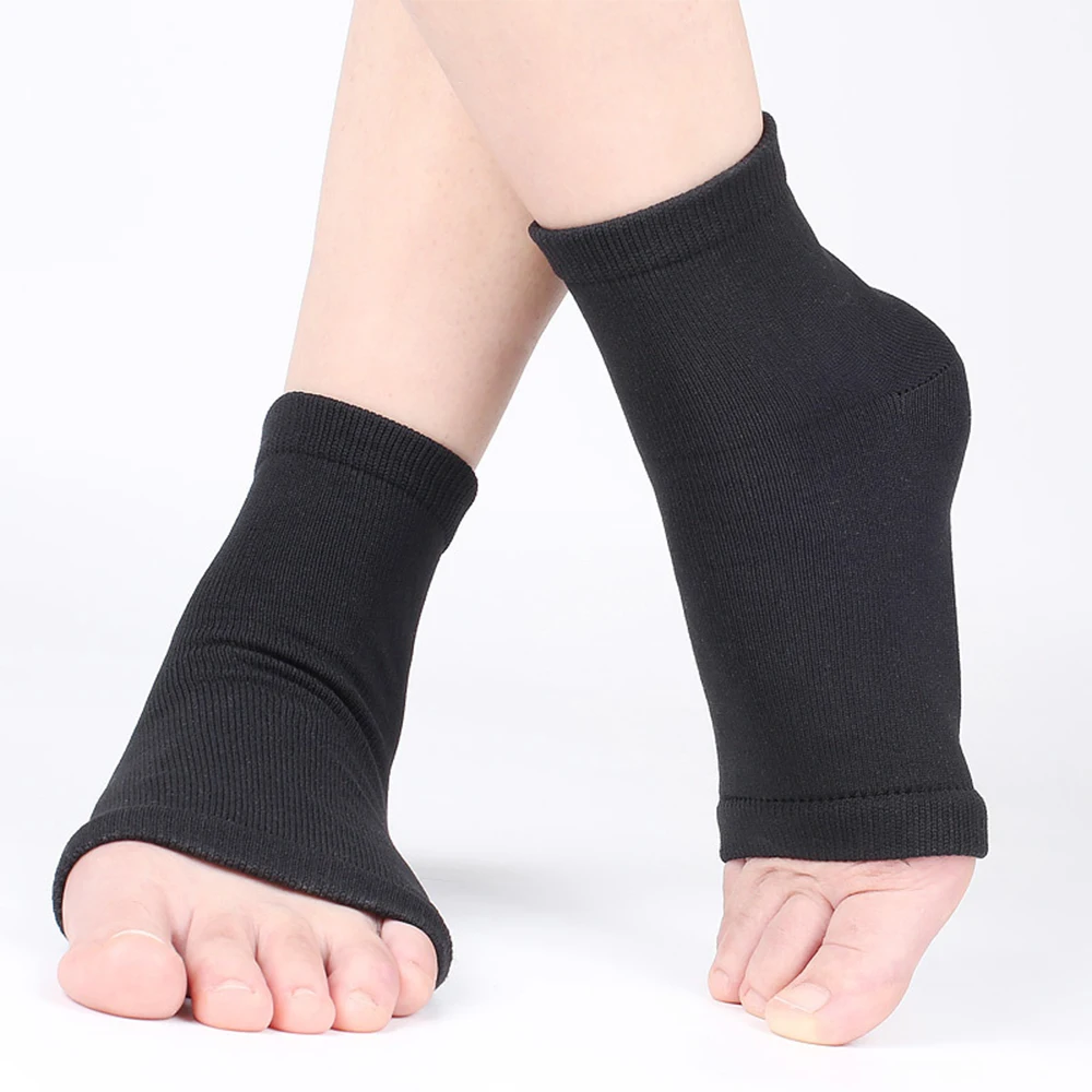 Two-in-one Arch Gel Socks Reduce Vibration Reliaxation Cotton Men Women Sweat-absorbent Correction Anti-cracking Moisturizing