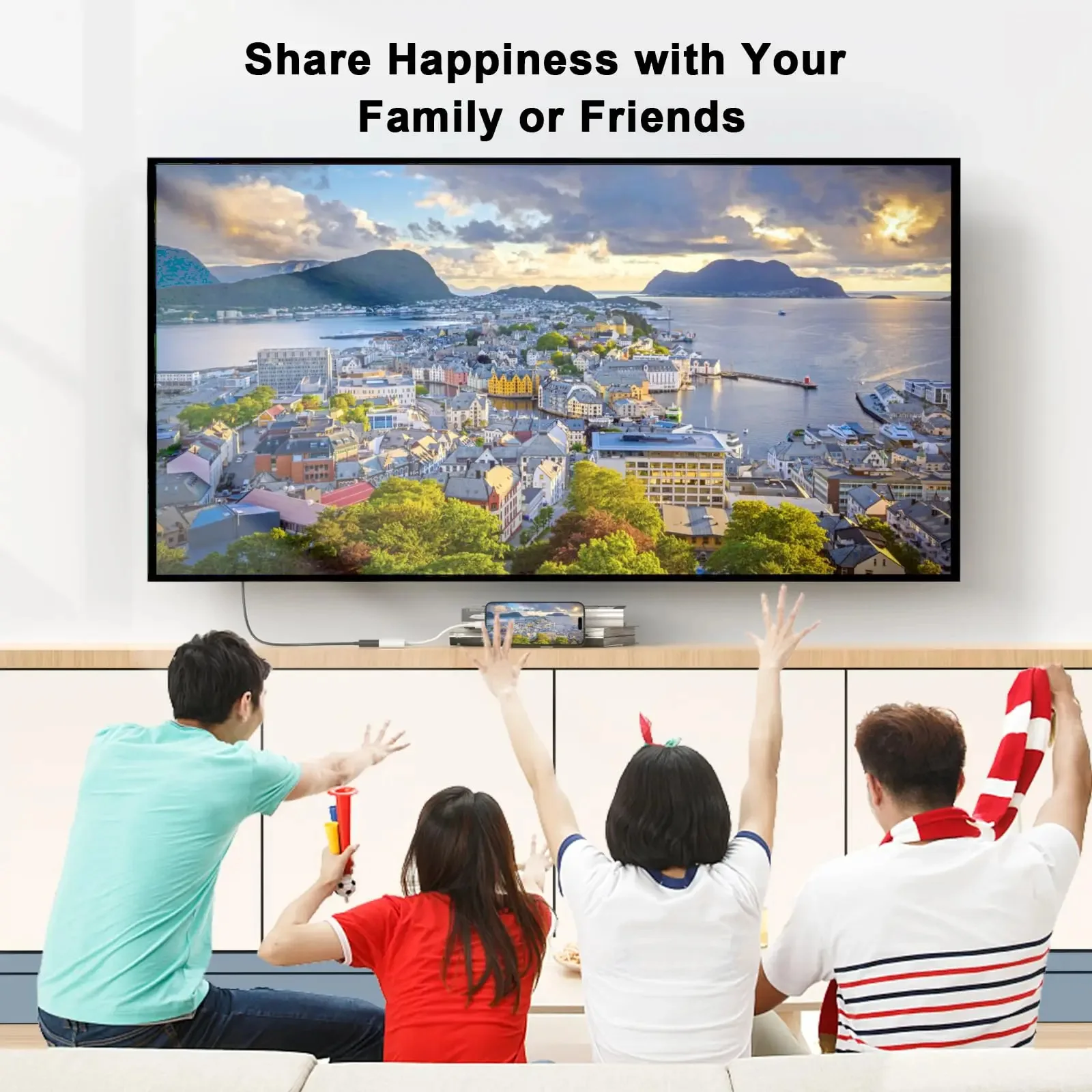 2-in-1 Type-C إلى HDMI محول PD 60 واط شحن سريع ميناء توسيع حوض الكمبيوتر المحمول 4K 60HZ HD TV نقل البيانات OTG محول #2