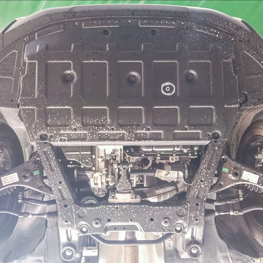 New Higher Quality Black Under Engine Guard Mudguard Board Splash Shield Mud Fender Plate Panel For JAC SOL X4‌‌ 2021-2022 1.5T