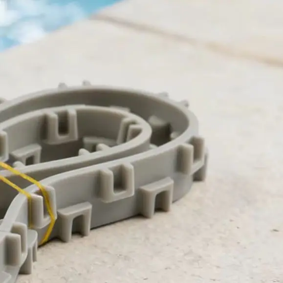 

White RCX97501GR Drive Track Belt Replacement For SharkVac XL Robotic Pool Cleaner Swimming Pool Equipment Accessories