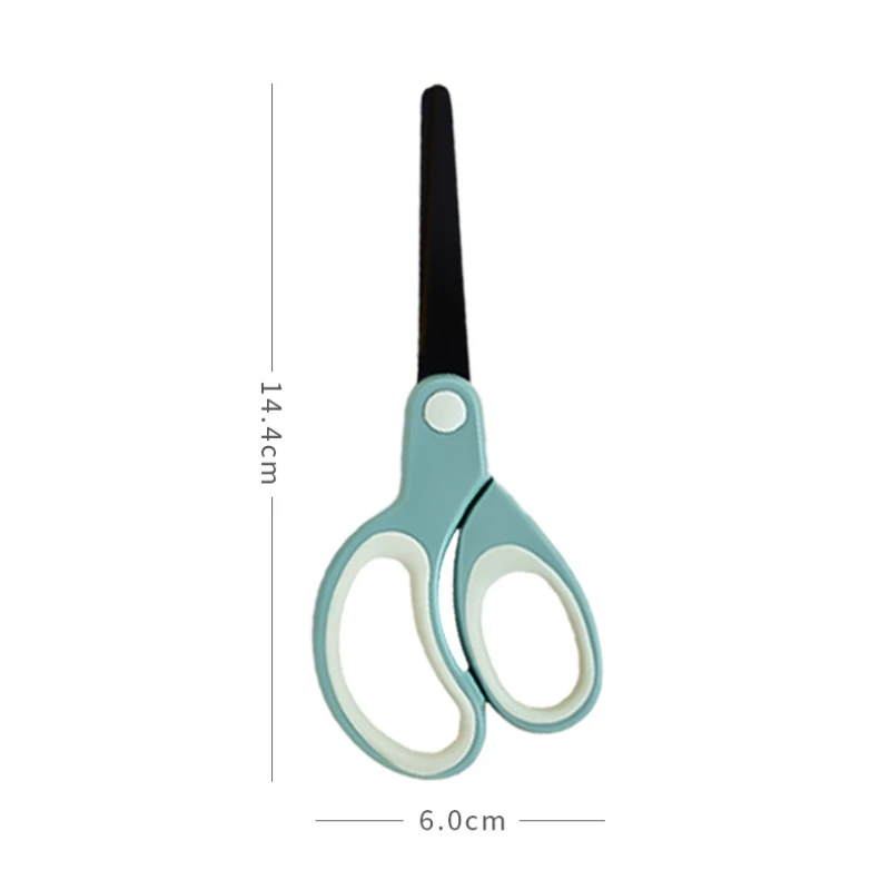 مقص من الفولاذ المقاوم للصدأ، شفرة من الفولاذ المقاوم للصدأ مقاومة للاهتراء، ليس من السهل لصقها، مقص متين للحياة اليدوية المنزلية