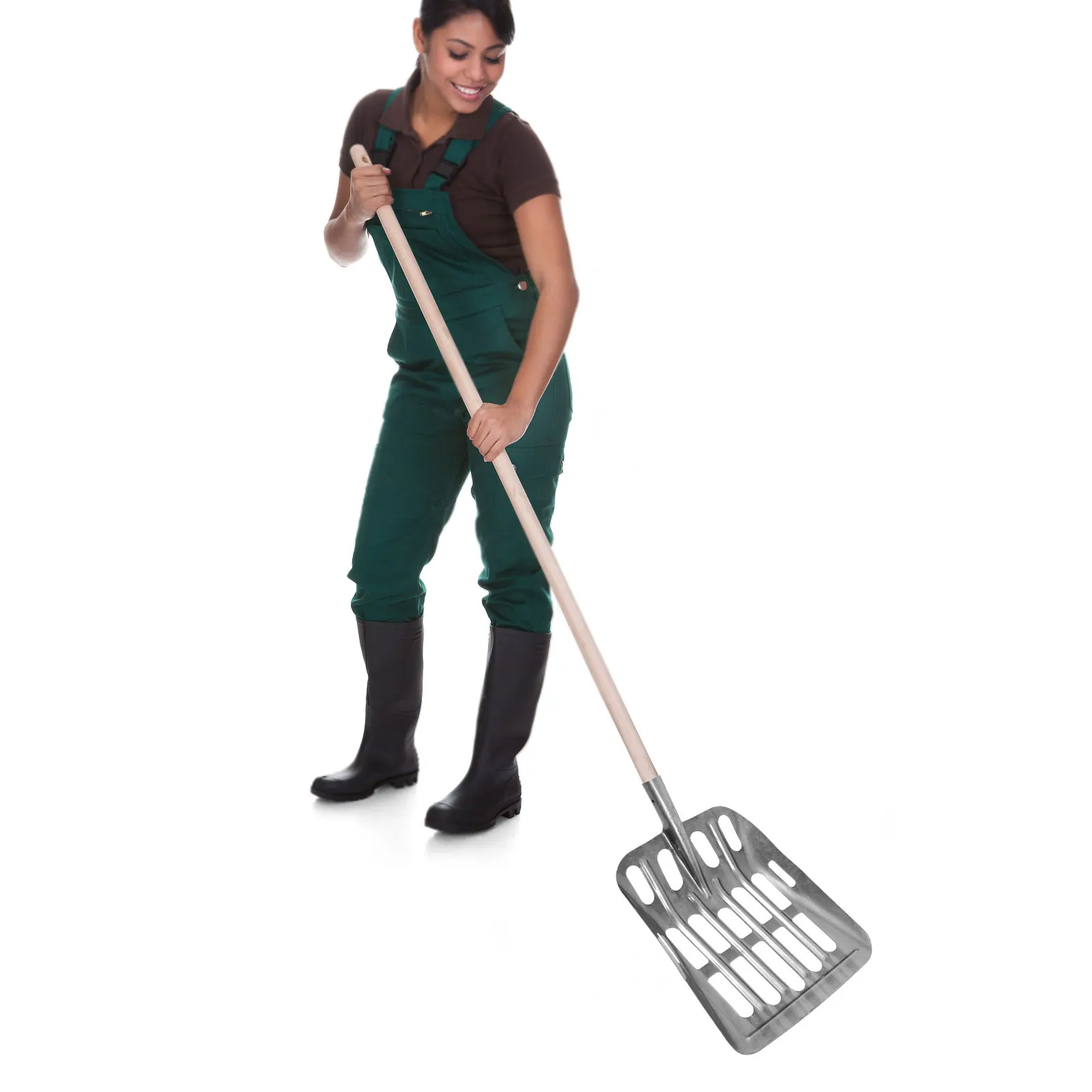 

Farm Corn Shovel Multi-Functional Sturdy Handheld Soil Digging Tool for Gardening Transplanting Soil Screening Outdoor Garden