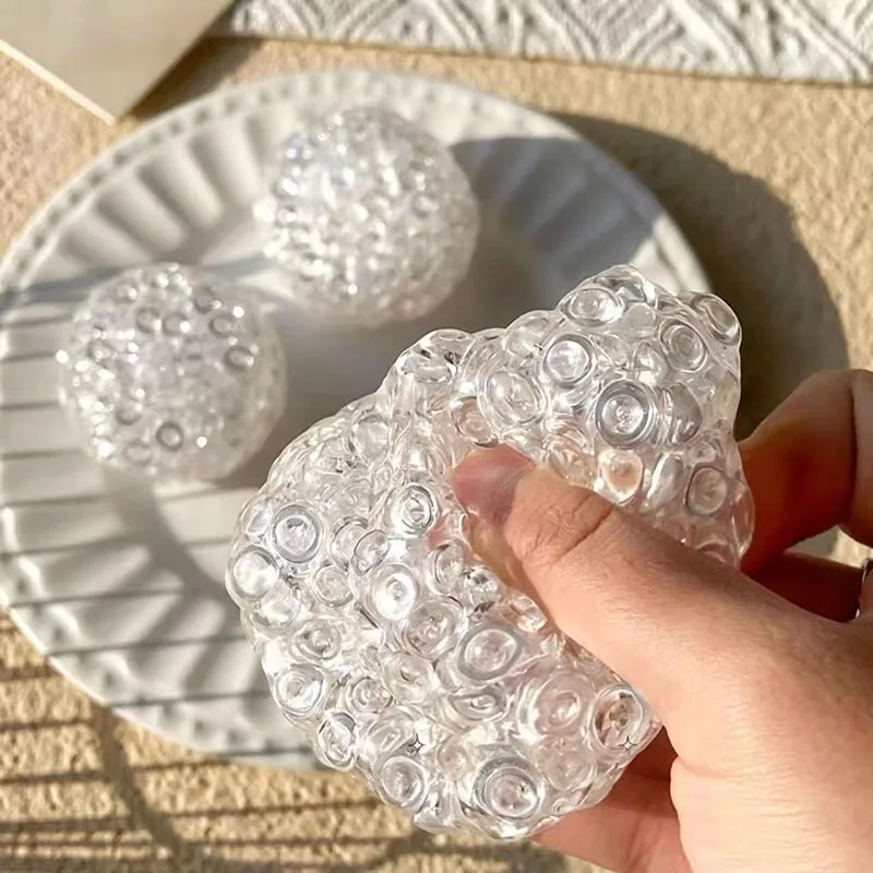 Quetschbälle Eis-Perlen Stressabbau-Spielzeug Superweiche Sensorische Fidget-Spielzeuge für Kinder Erwachsene Angstlinderung Entspannung Quetsch-Geschenk