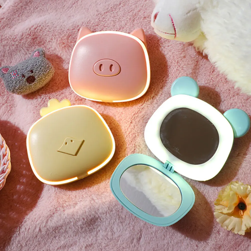 

1Pcs Hand Warmer Mini USB Portable Cartoon Double Use Electric Hand Warmer Rechargeable Pocket Winter Outdoor Light Compact