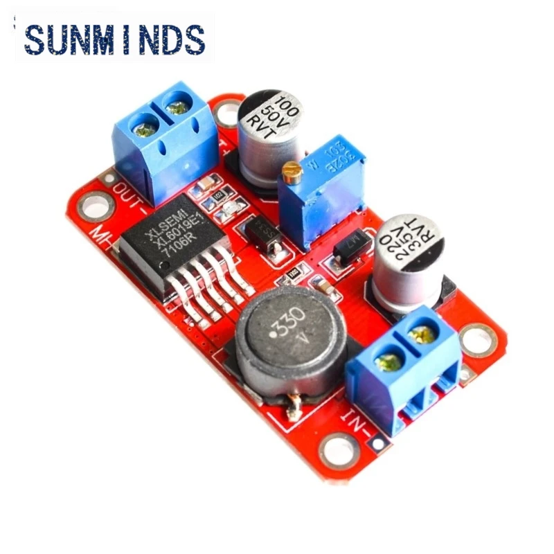 DC DC boost power supply module XL6019 voltage stabilized power supply module output 5V/12V/24V adjustable