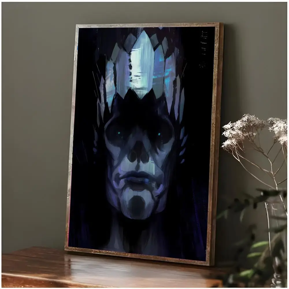 Gritty Existential D-Disco Elysium Poster Modern Wall Art Bedroom Living Room Print Unframed