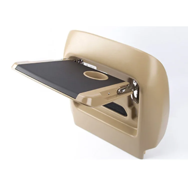 on-board notebook desk food drink write holder car rear seat multifunctional folding back table for land cruiser lc200 fj200