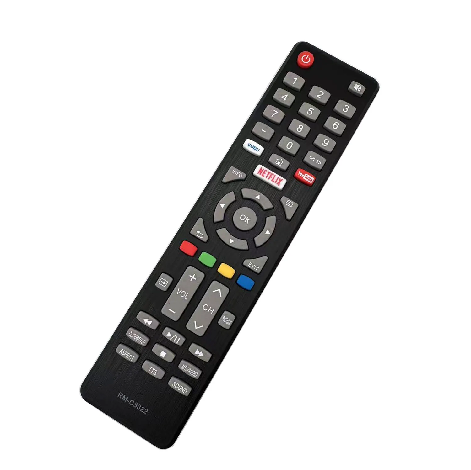 New RM-C3322 For JVC TV Remote Control LT-43MA877 LT-49MA877 LT-50MA877 LT-58MA887 LT-65MA877 LT-55MA888