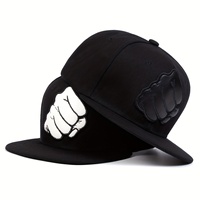 Fist leather label embroidery Baseball Cap hip hop snapback cap wild casual cotton adjustable cotton unisex caps sports gorras